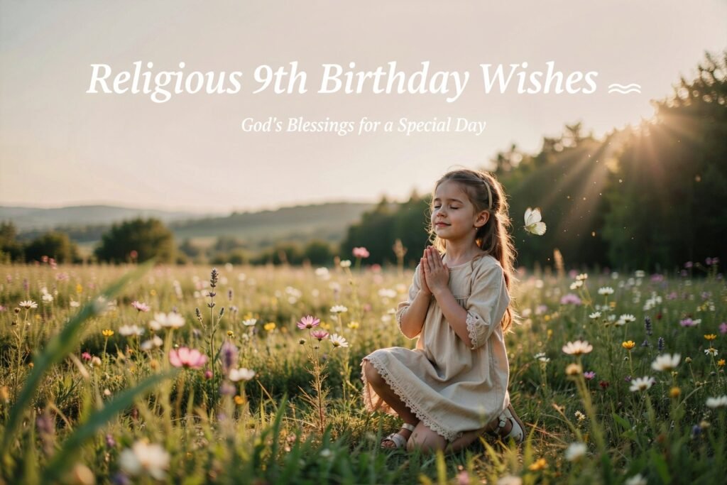 Religious 9th Birthday Wishes