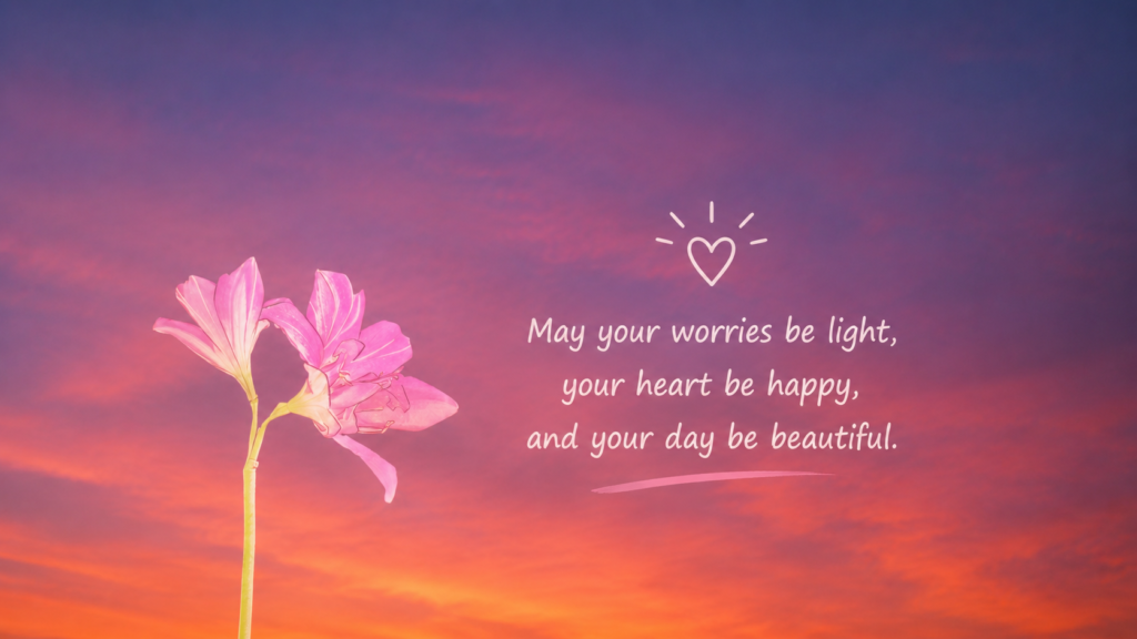 Good Morning Message
