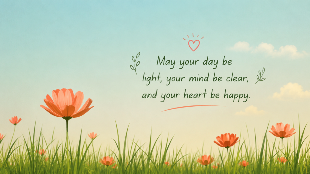  Good Morning Message