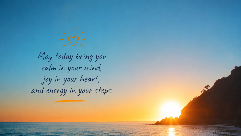 Sweet Good Morning Message